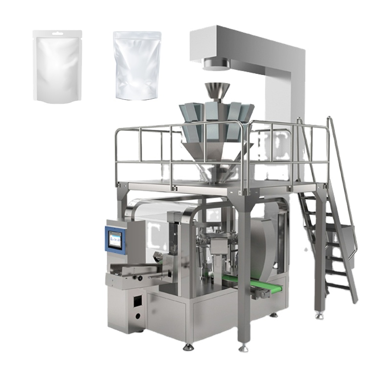 Jerky Beef Pack - Automatische Stand-Up-Rotationsmaschine zum Verpacken von Snacks,
