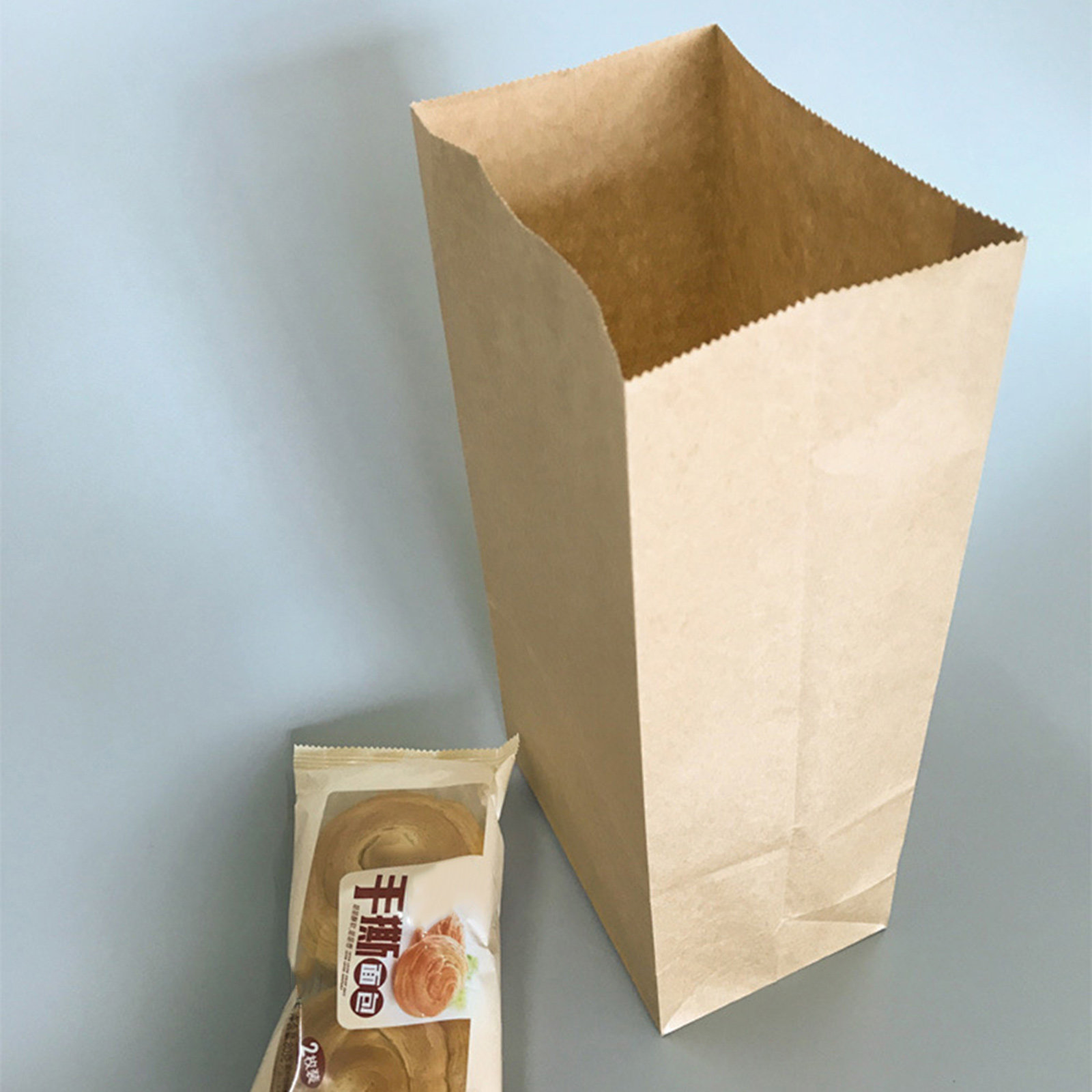 100 Stück Kraftpapier-Lebensmi – Food Snacks Packaging Bewertung und Preis