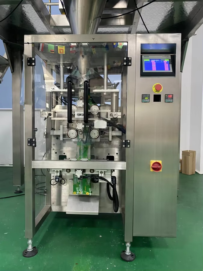Vertikale Verpackungsmaschine  – Food Packed Snacks Bewertung und Preis