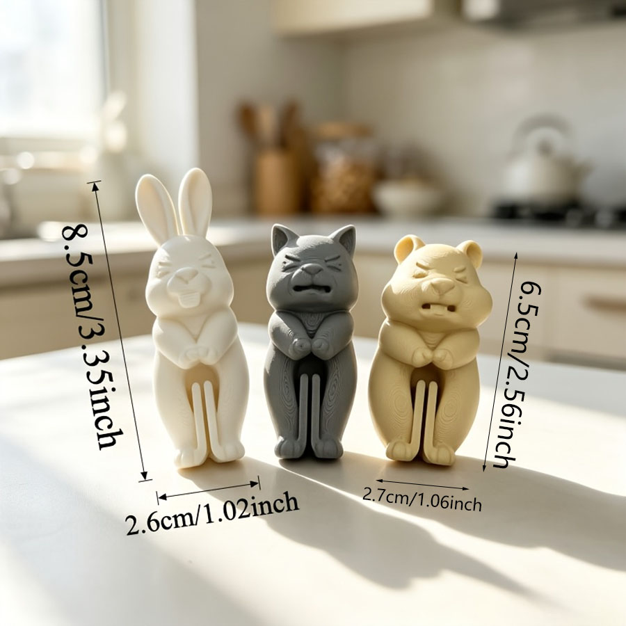3D-Tier-Snackbeutelklammern 1/ – Food Packed Snacks Bewertung und Preis