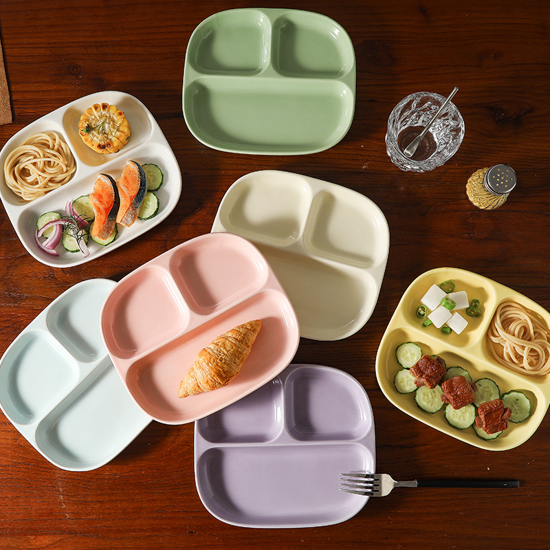 Triple Grid Keramik Frühstück  – Food Snacks For Weight Loss Bewertung und Preis