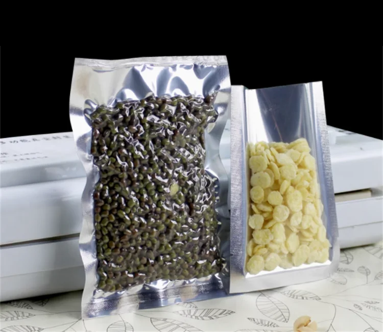 100er-Pack silberglänzende fla – Food Packed Snacks Bewertung und Preis